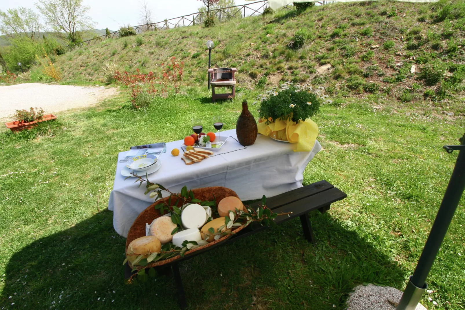 Pertinace-Terrasse/Balkon