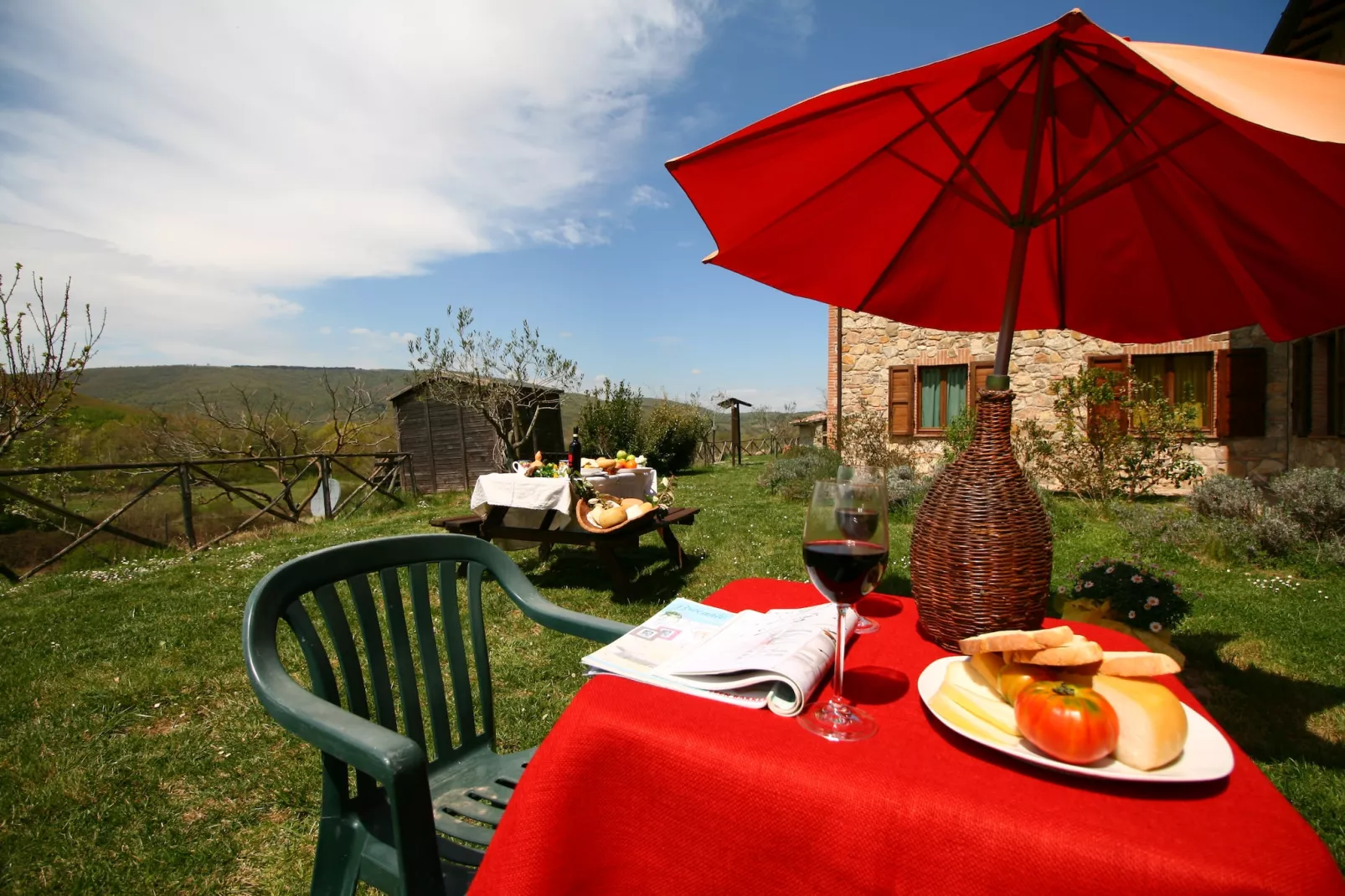 Nerone-Terrasse/Balkon