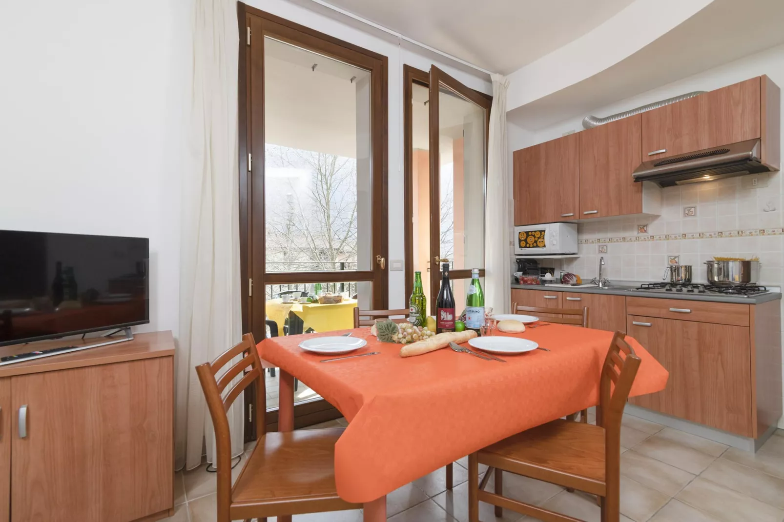 RESIDENCE PORTO LETIZIA - VILLAGE-BILOCALE 4 PAX 8226 - VGB4-Küche