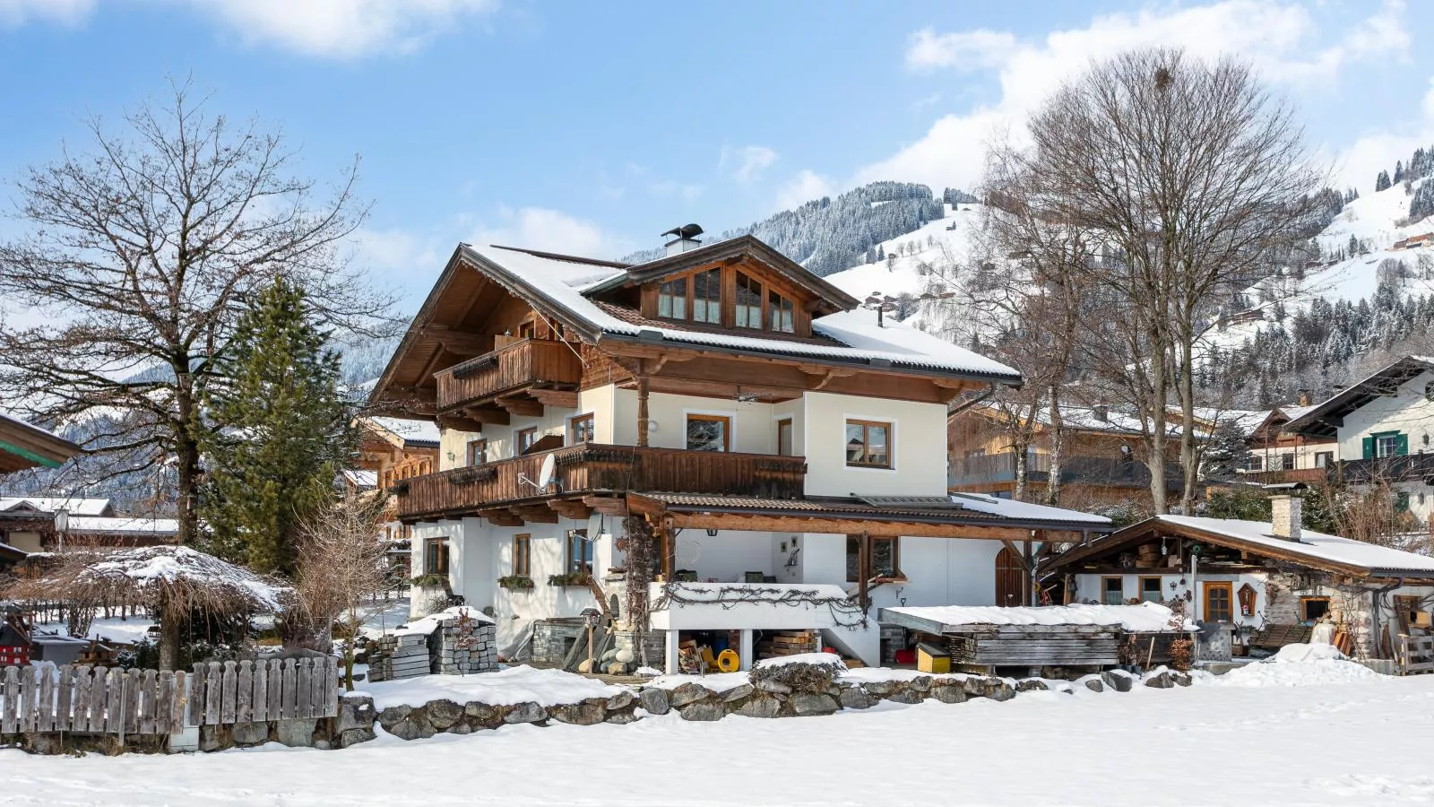 Appartement Brixnerwirt IV-Extérieur hiver