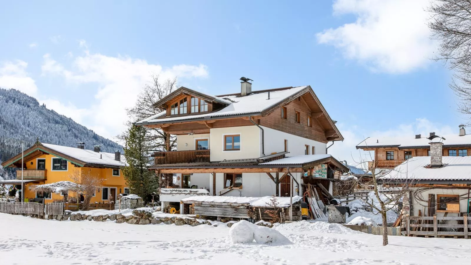 Appartement Brixnerwirt I-Außenbereich Winter