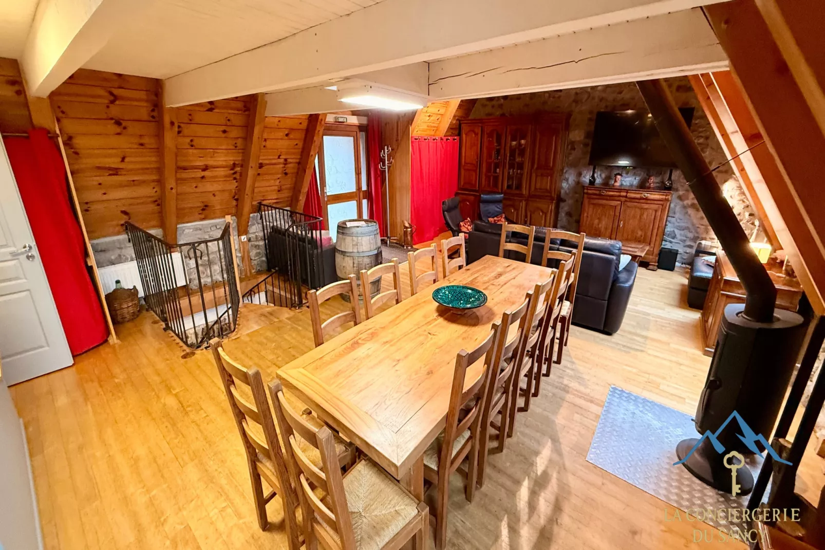 La Grange BOREL 12 pers Murat Le Quaire - Salle à manger