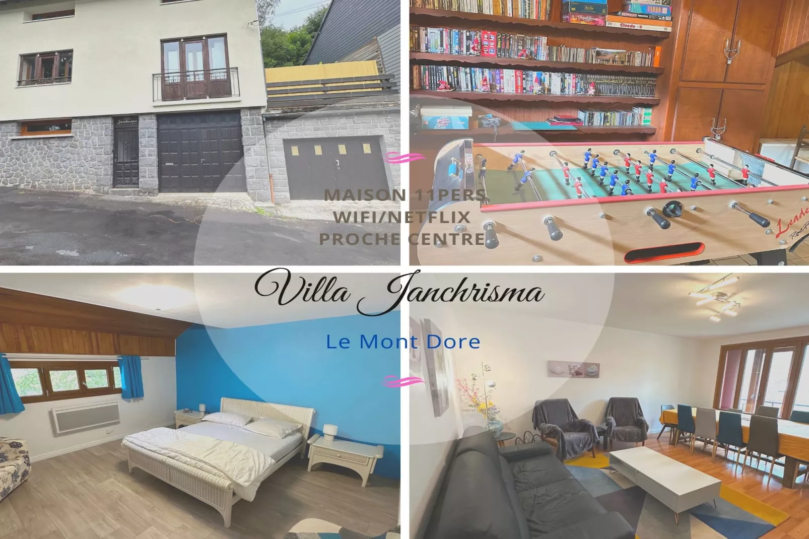 Villa Janchrisma - MontDore - 11pers - Extérieur été