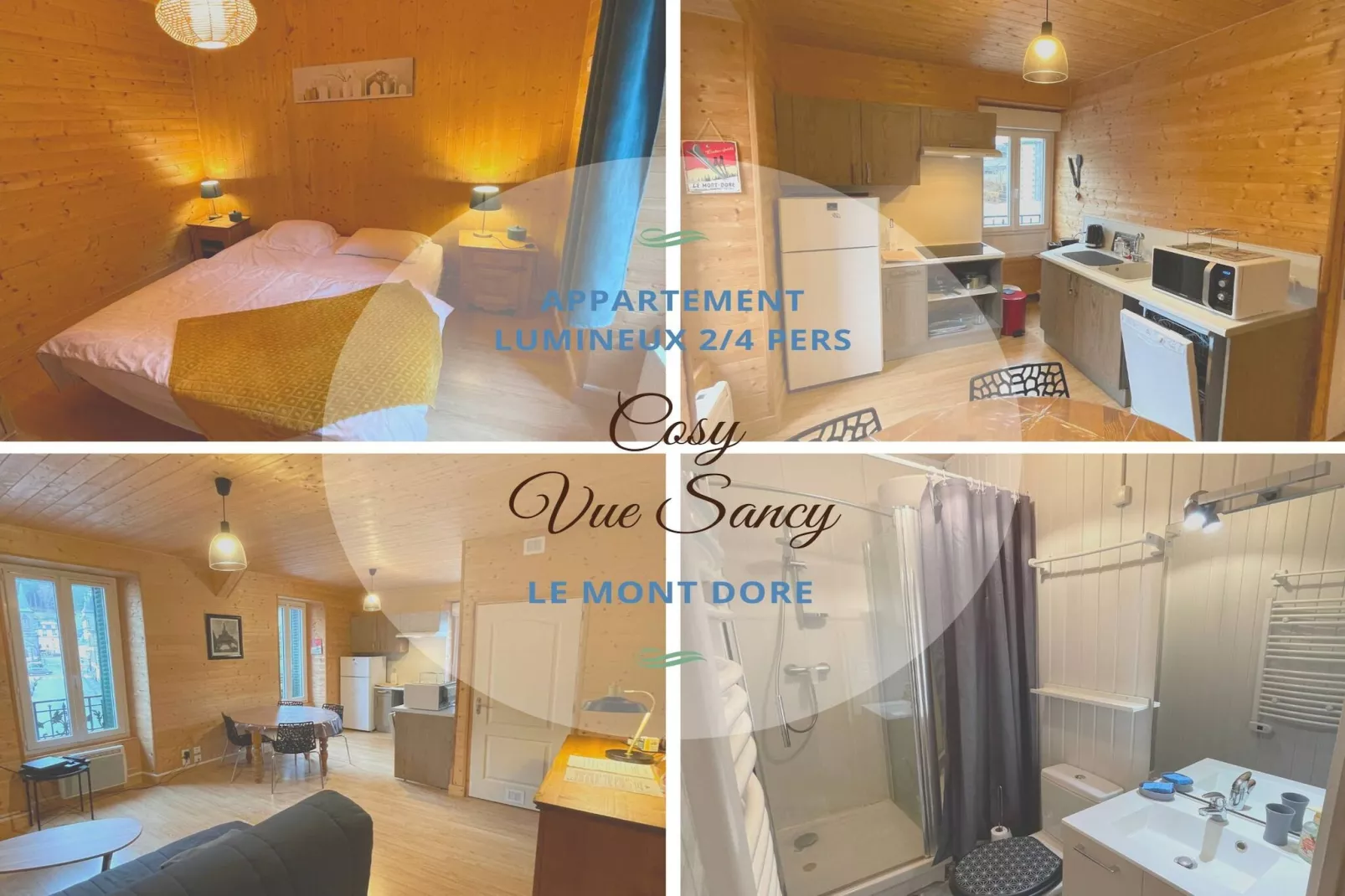 Chez Cédric - Le Mont Dore - Wohnzimmer