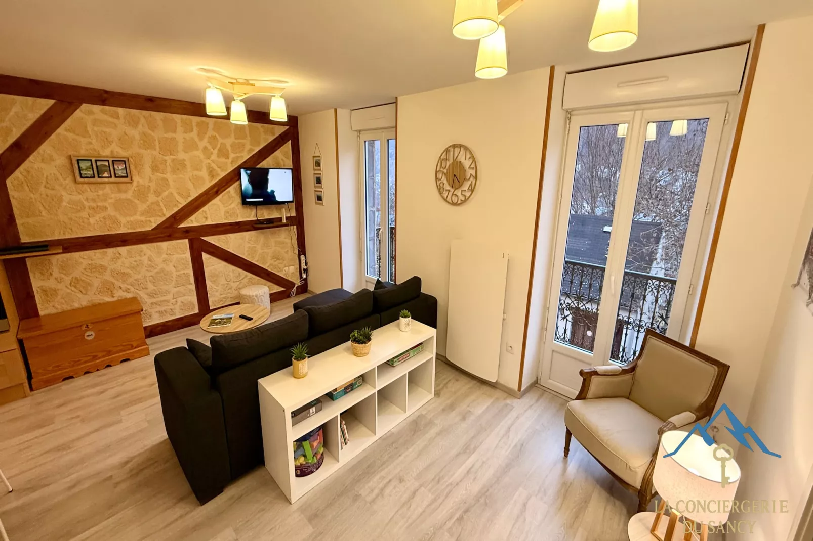 Le Capucine 4 Le Mont Dore 4/6 pers - Wohnzimmer
