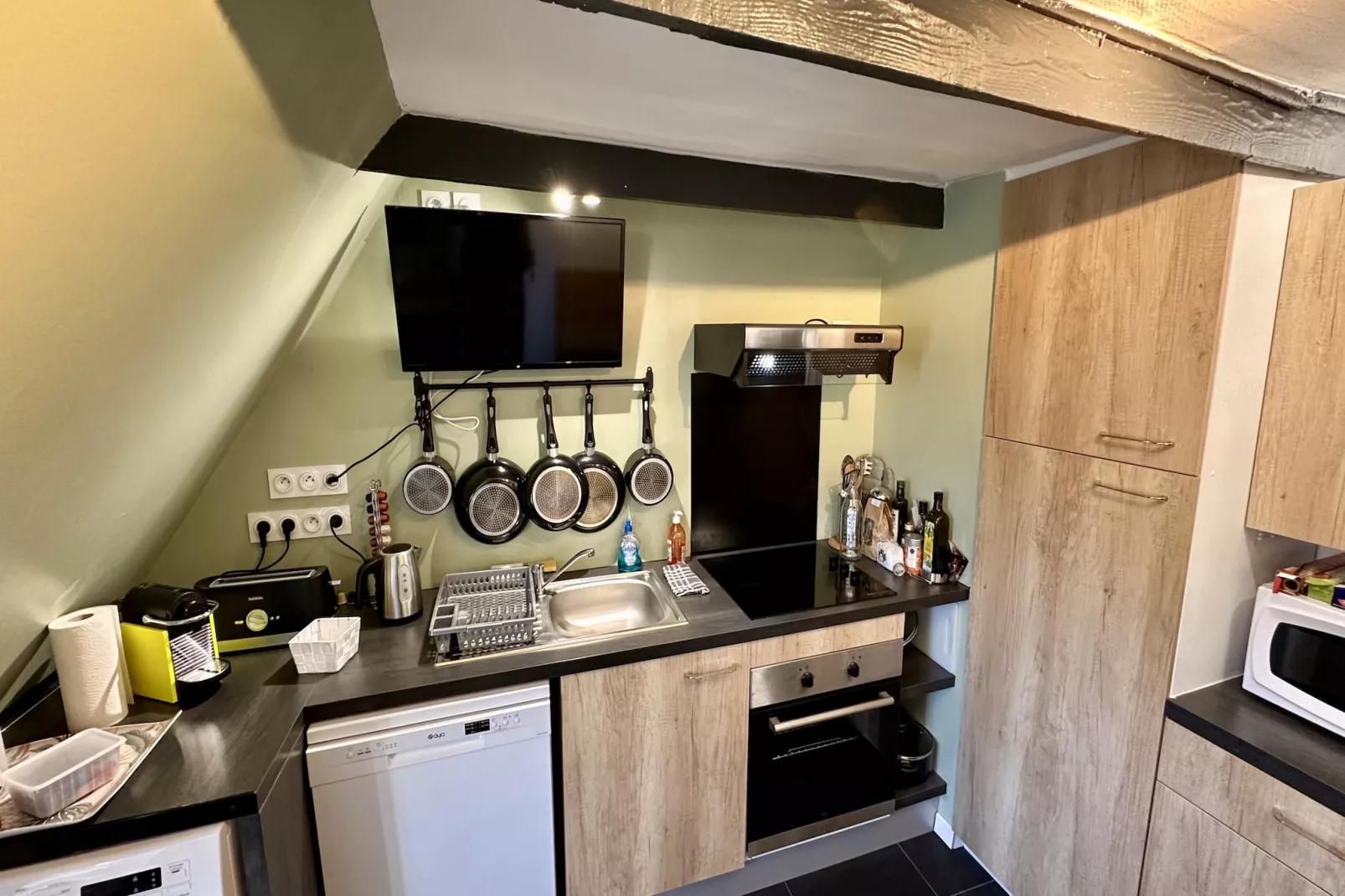 Le Soreiller 2/4 pers La Bourboule - Kitchen