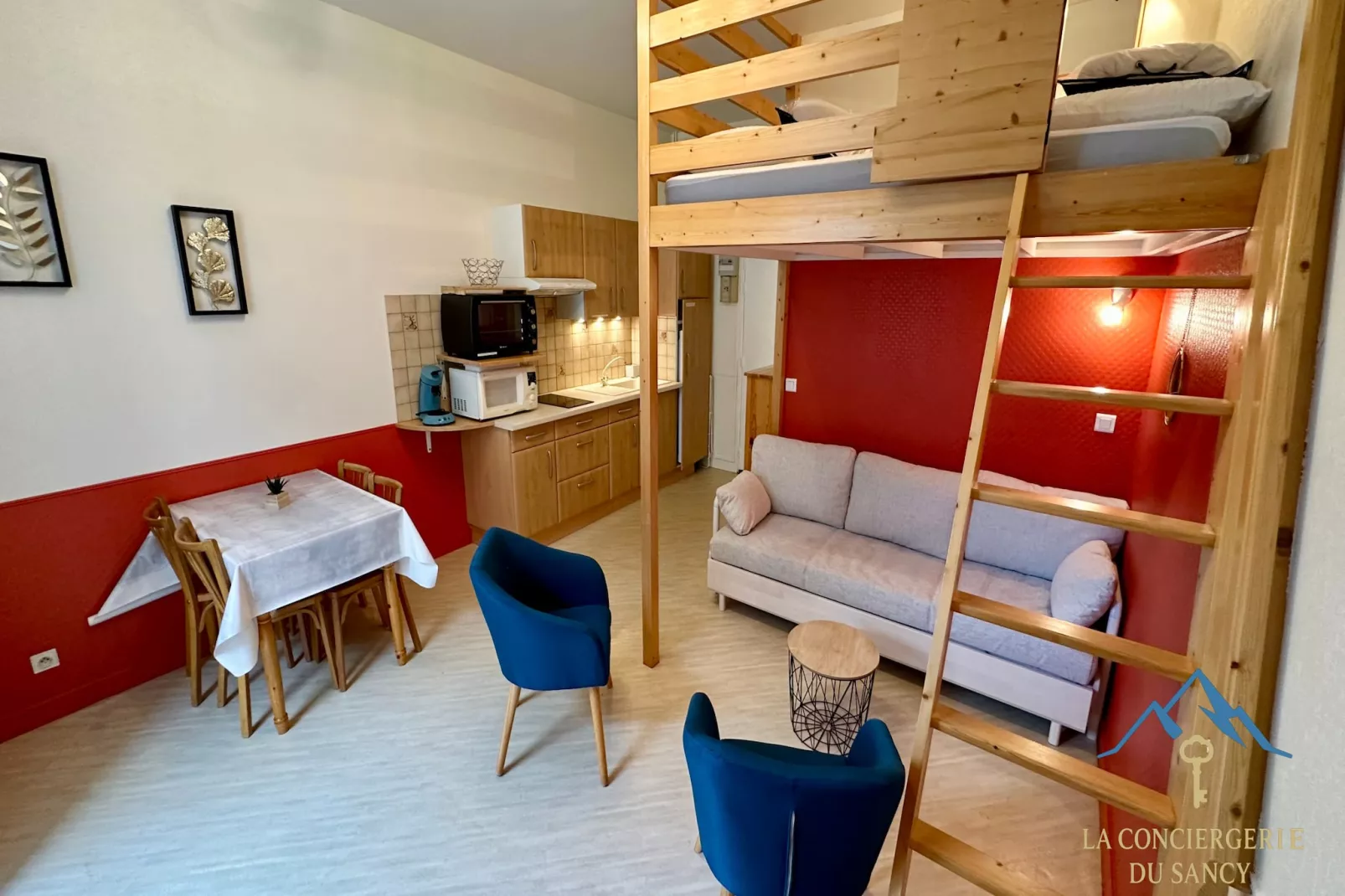 Les Ambassadeurs 106 La Bourboule 2/4pers - Wohnzimmer