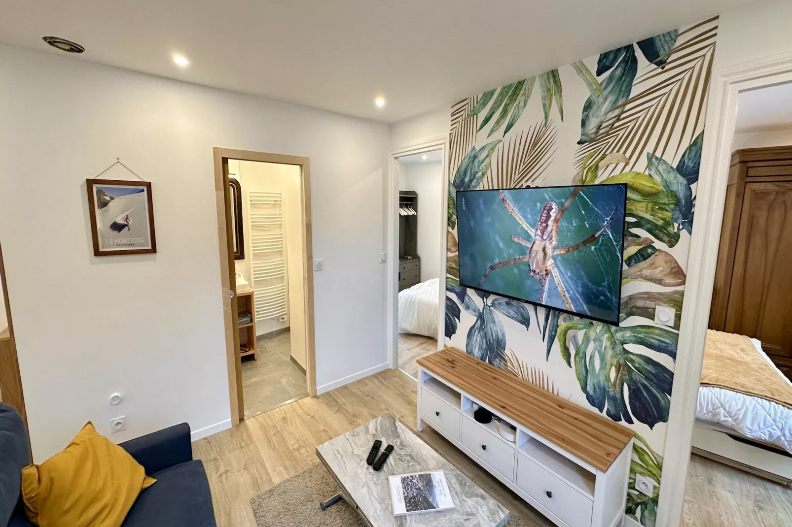 Le Haut de St Jean 4/6 pers Le Mont Dore - Living room