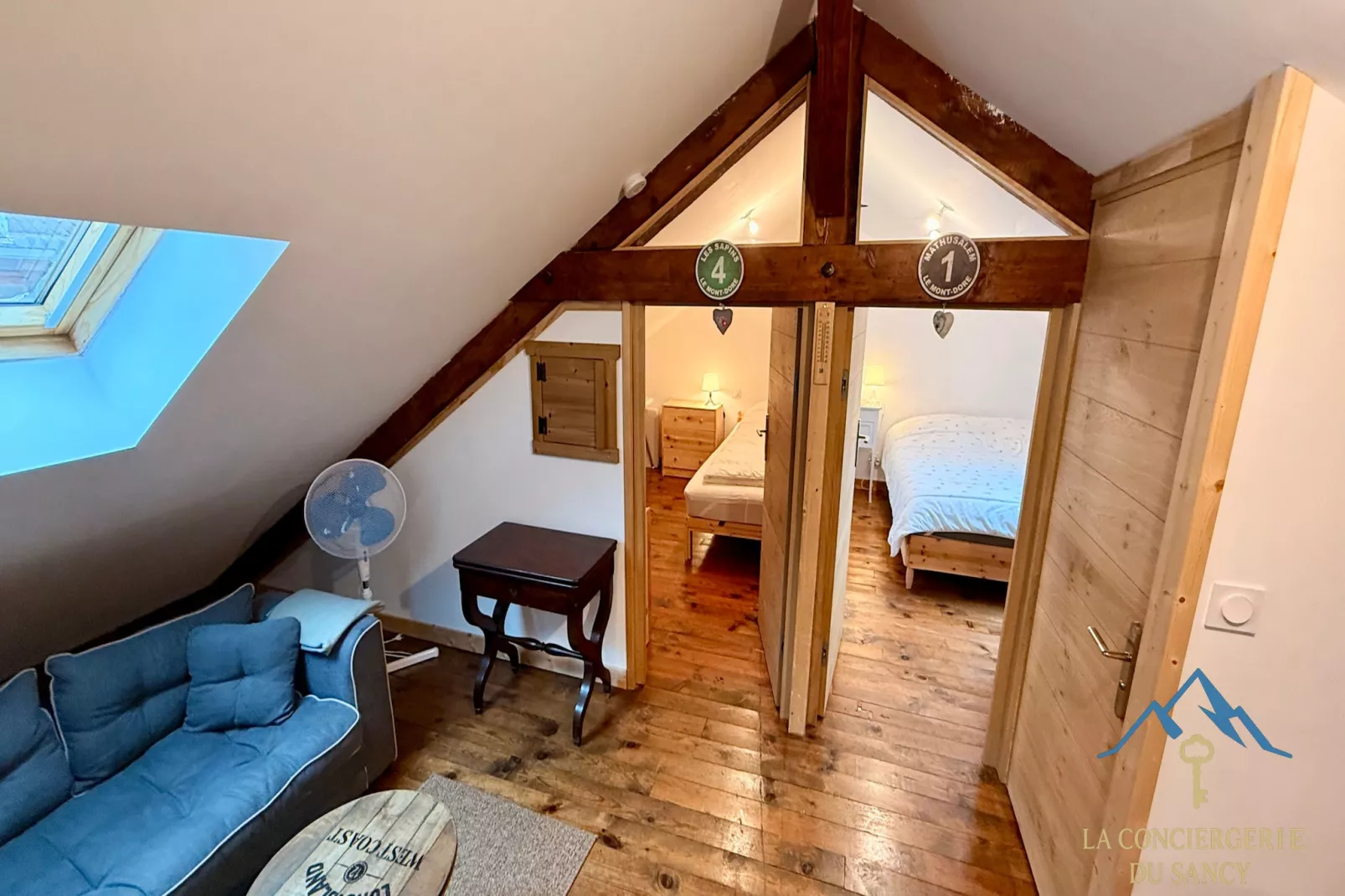 Le Mont Dole Duplex 11 pers - Salon