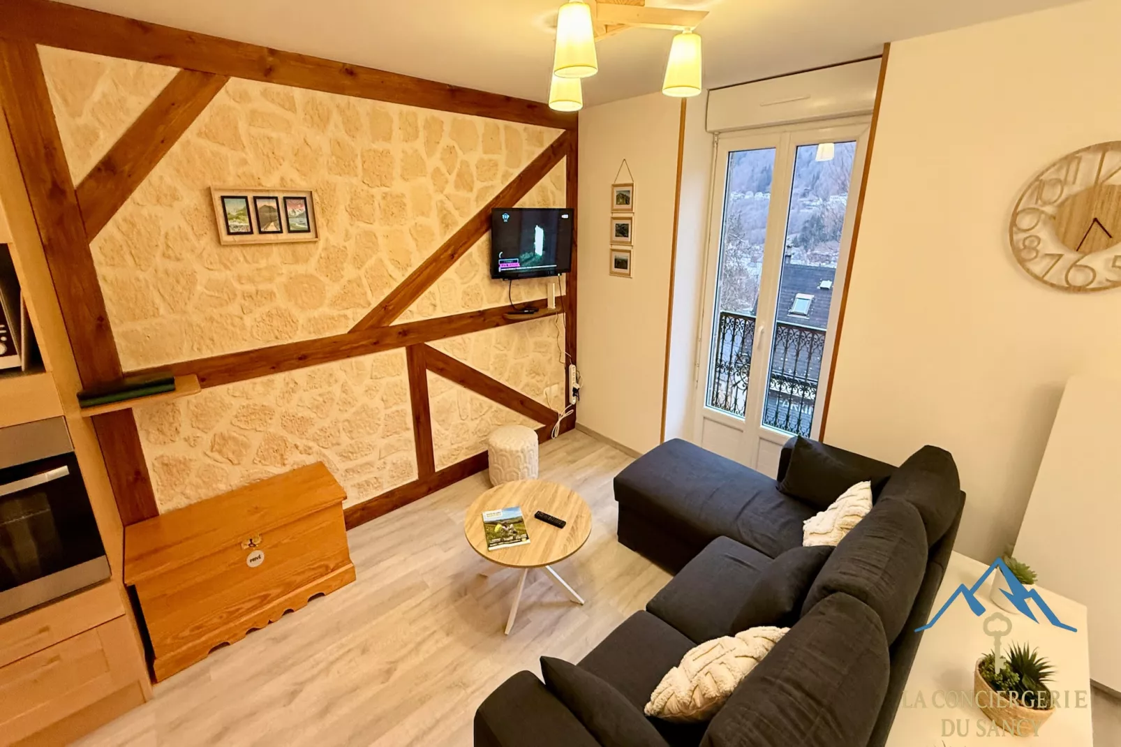 Le Capucine 4 Le Mont Dore 4/6 pers - Wohnzimmer