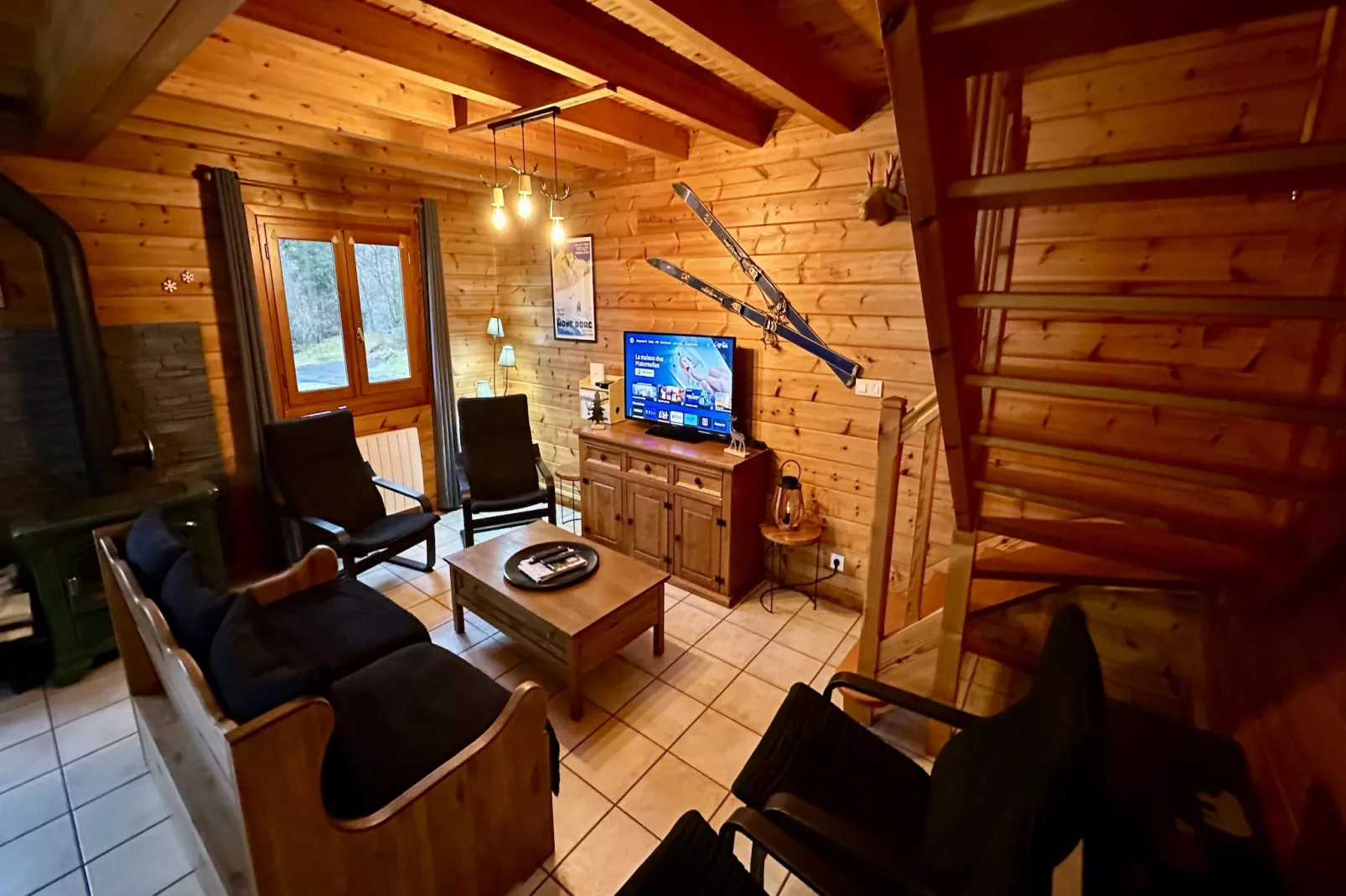 Chalet O Mont Dore 6pers - Salon