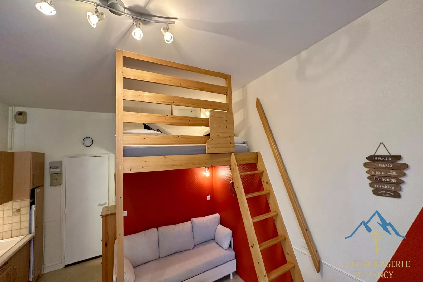 Les Ambassadeurs 106 La Bourboule 2/4pers - Wohnzimmer