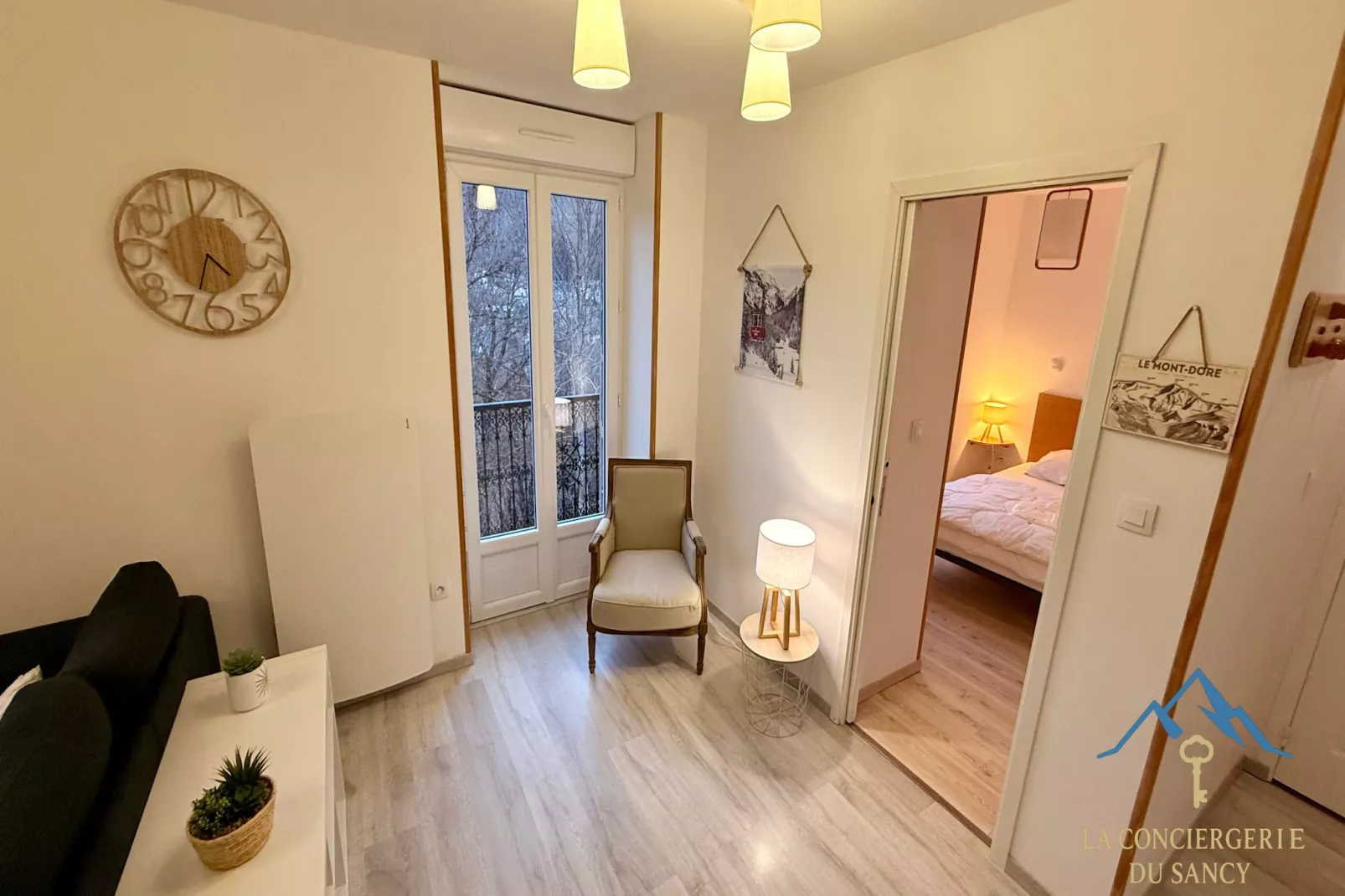 Le Capucine 4 Le Mont Dore 4/6 pers - Wohnzimmer