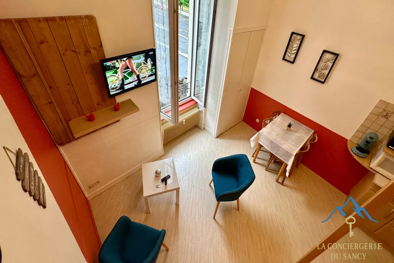 Les Ambassadeurs 106 La Bourboule 2/4pers - Wohnzimmer