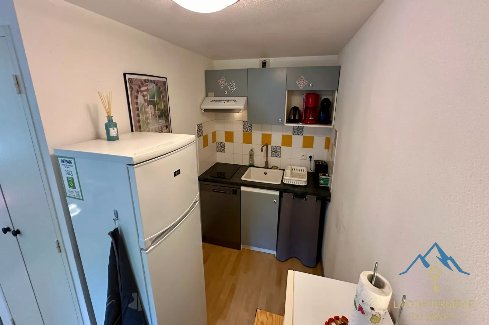 La Rive Gambetta La Bourboule 4 pers-Küche