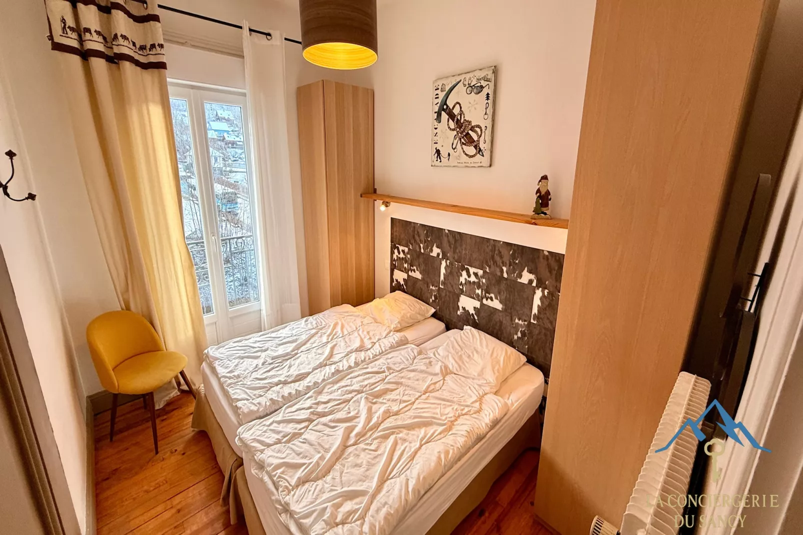 Le Ferrandaise -Le Mont Dore 6 pers - Schlafzimmer