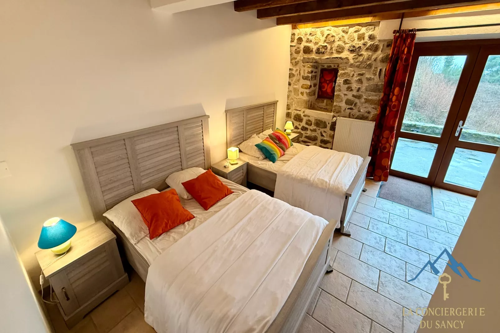 La Grange BOREL 12 pers Murat Le Quaire - Chambre