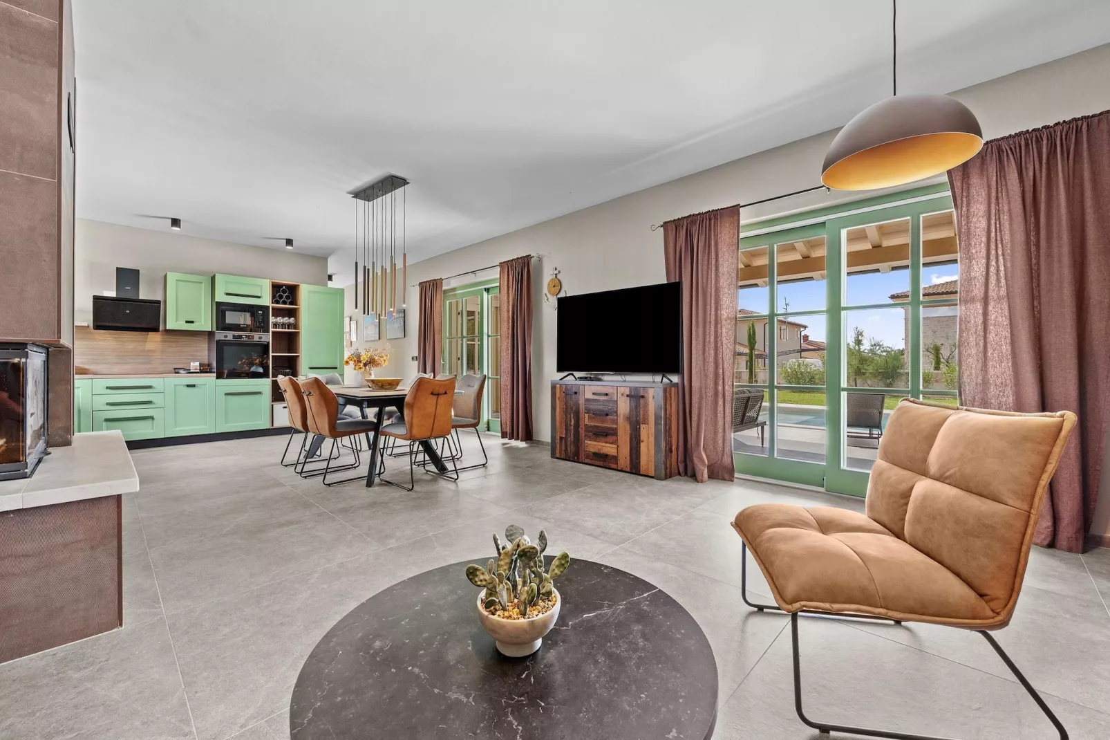 Villa Lunistra-Wohnzimmer