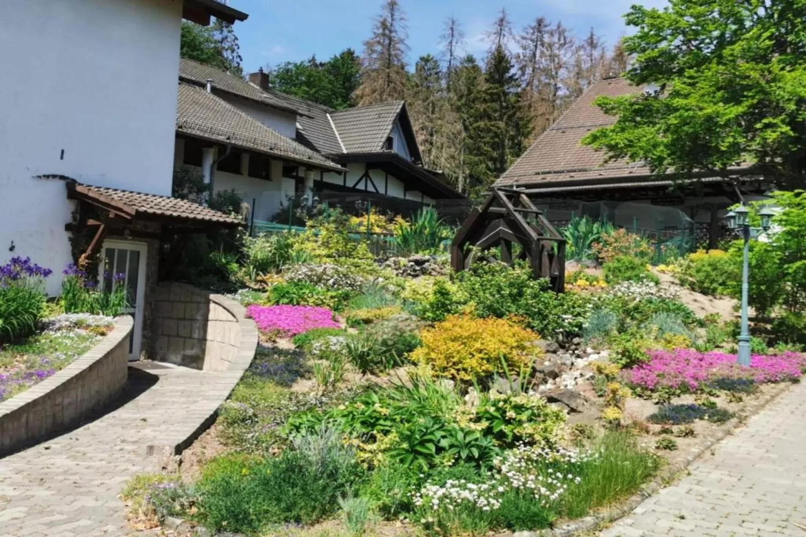 Heiderhof - Triple Room-Jardins en été