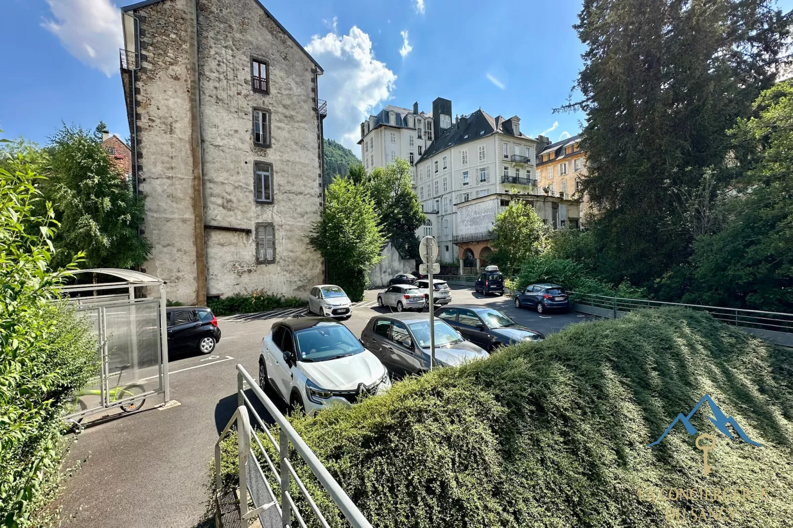 La Rive Gambetta La Bourboule 4 pers-Im Freien