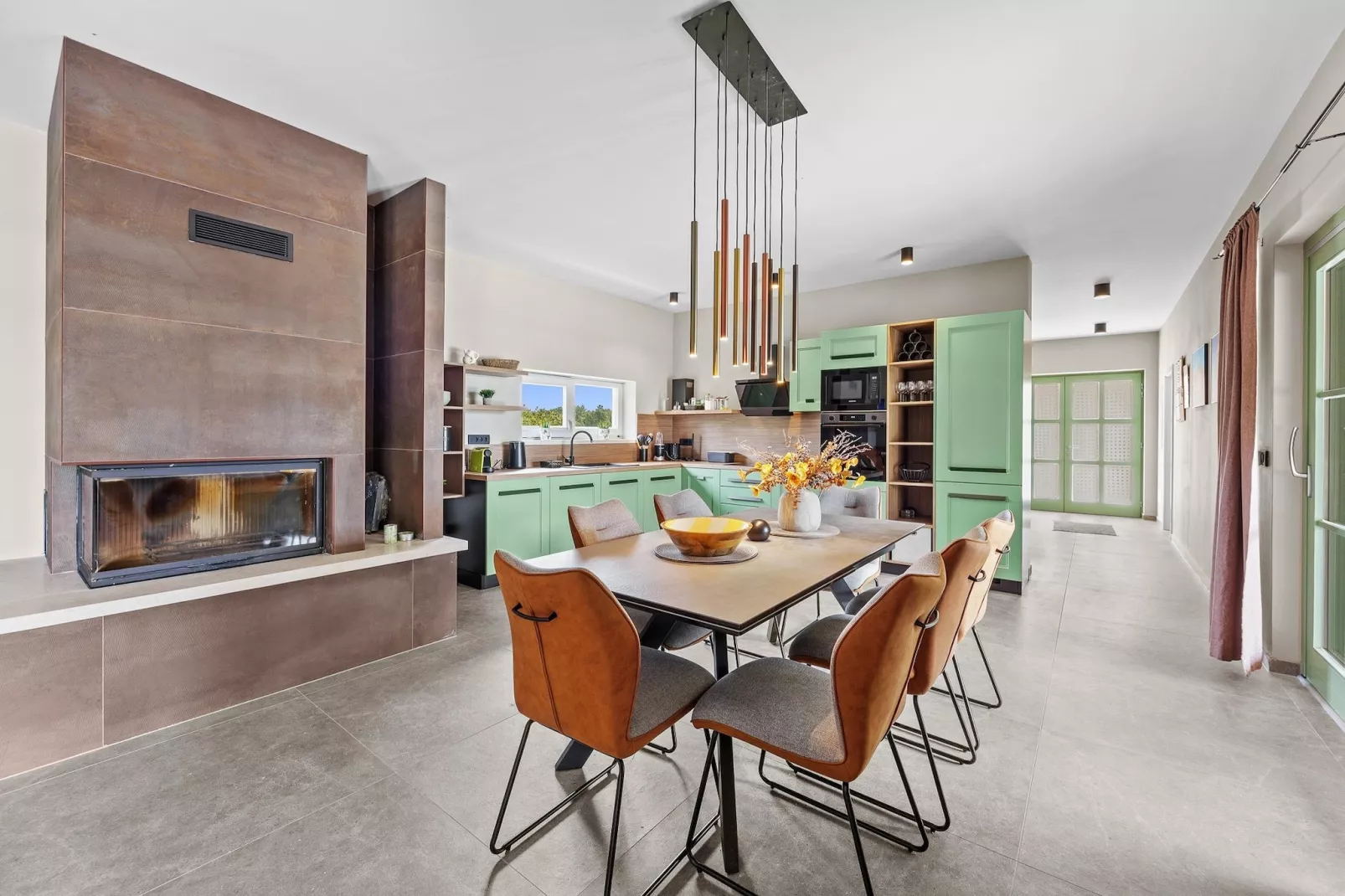 Villa Lunistra-Esszimmer