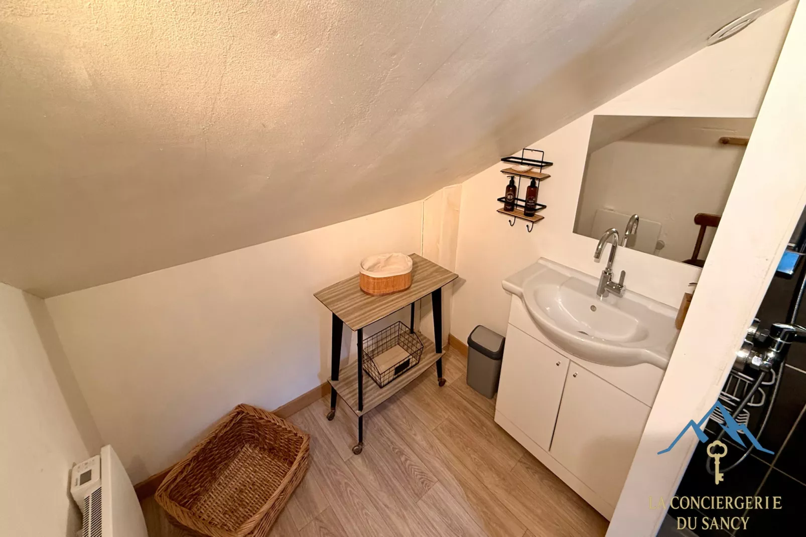 La Maison du Trappeur Le Mont Dore-Salle de bain