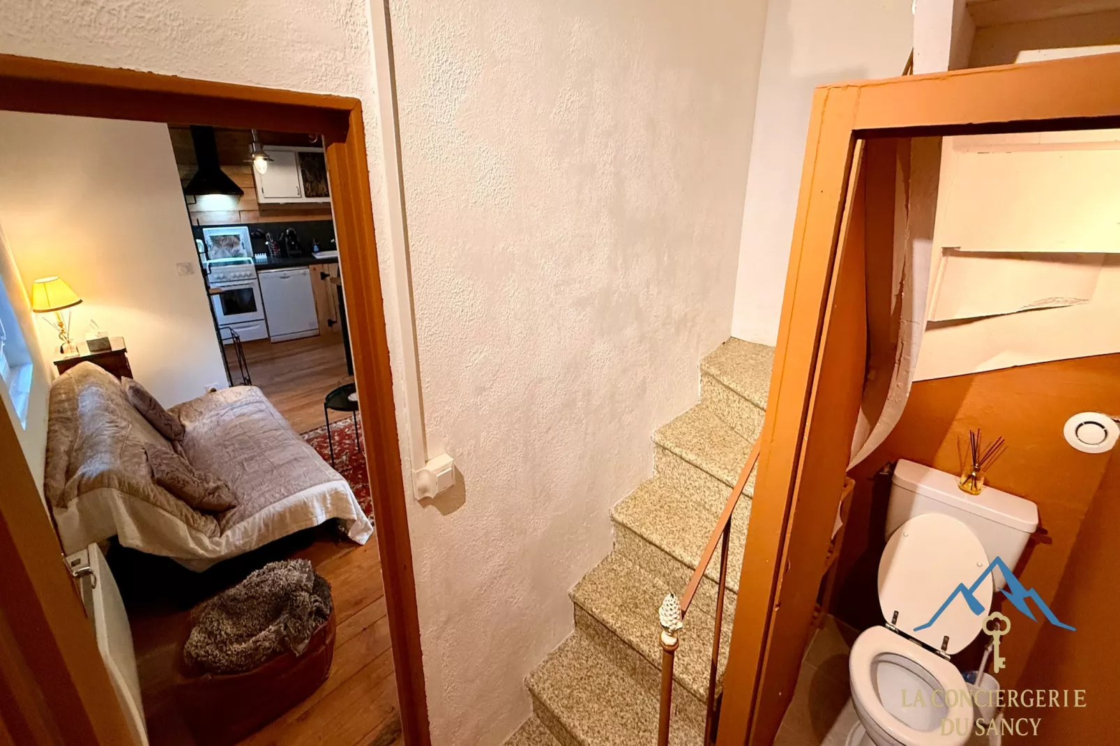 La Maison du Trappeur Le Mont Dore-Salle de bain