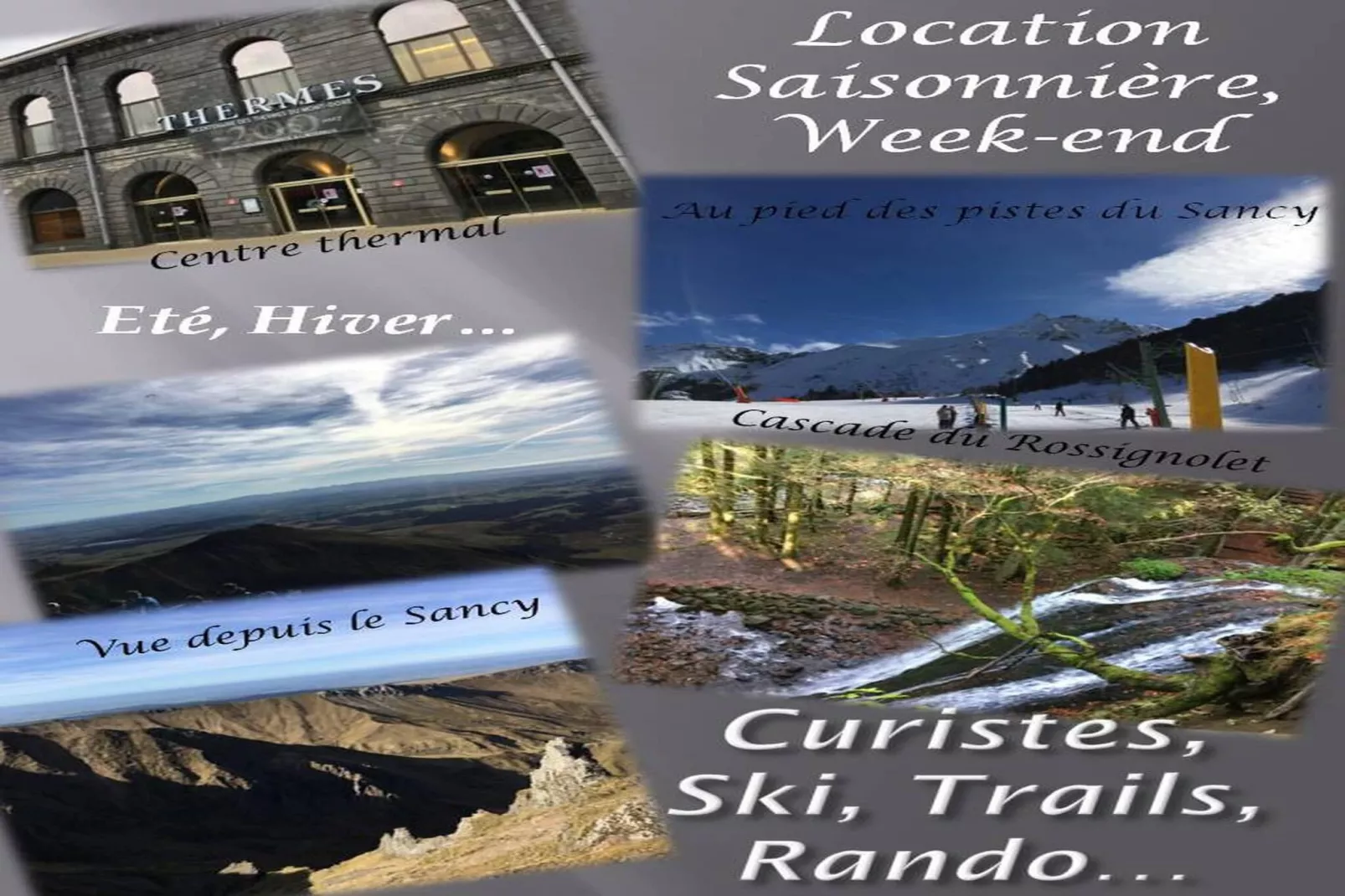 Le Buisson - 4pers Mont Dore Centre - Areas within 1km in summer