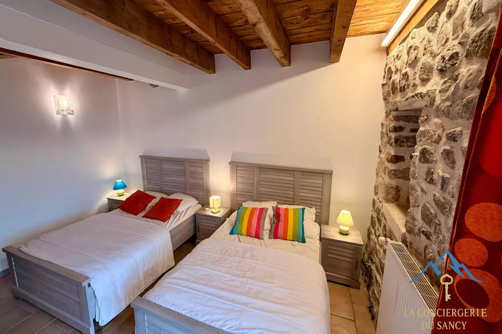 La Grange BOREL 12 pers Murat Le Quaire - Chambre