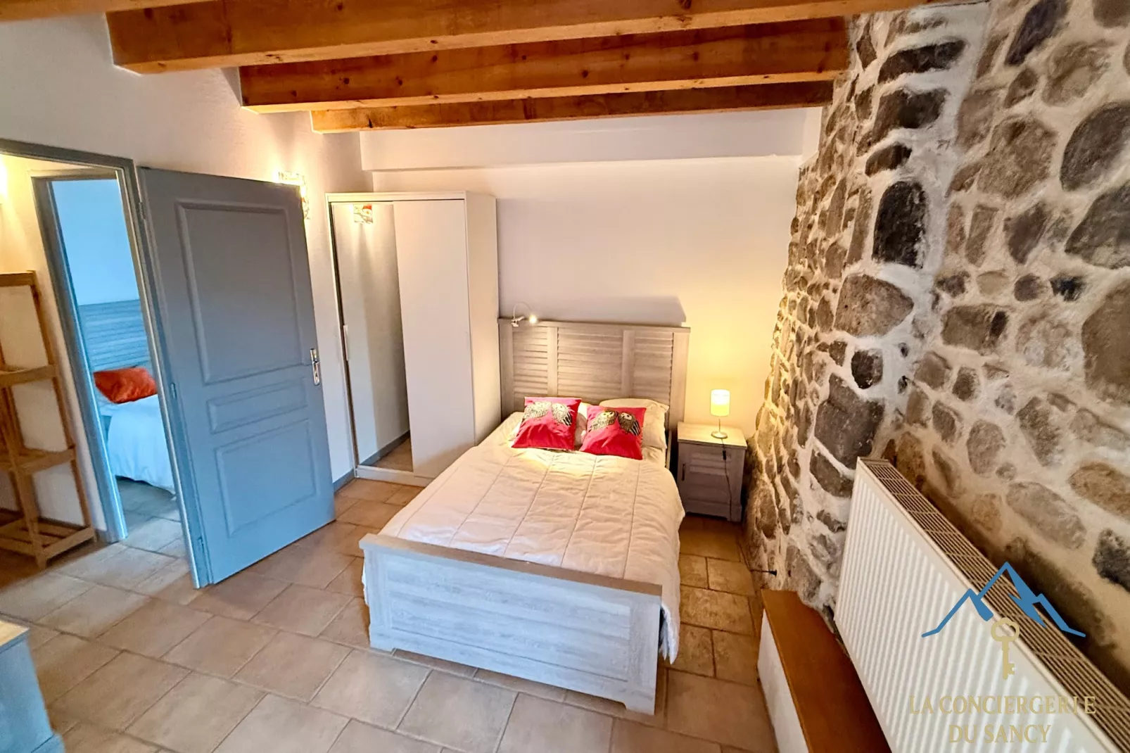 La Grange BOREL 12 pers Murat Le Quaire - Chambre