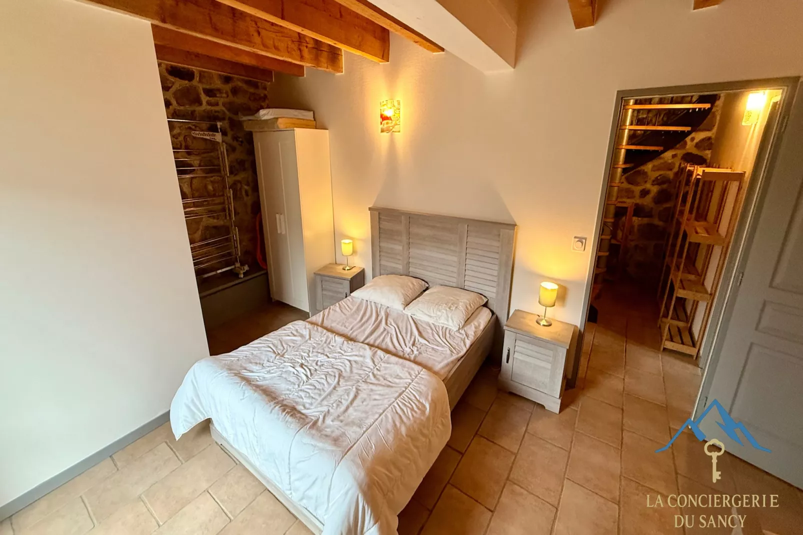 La Grange BOREL 12 pers Murat Le Quaire - Chambre