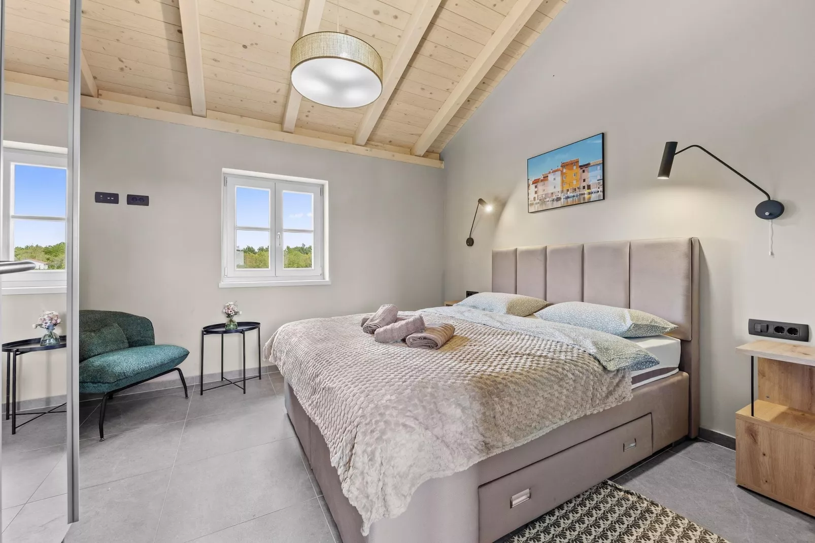 Villa Lunistra-Schlafzimmer