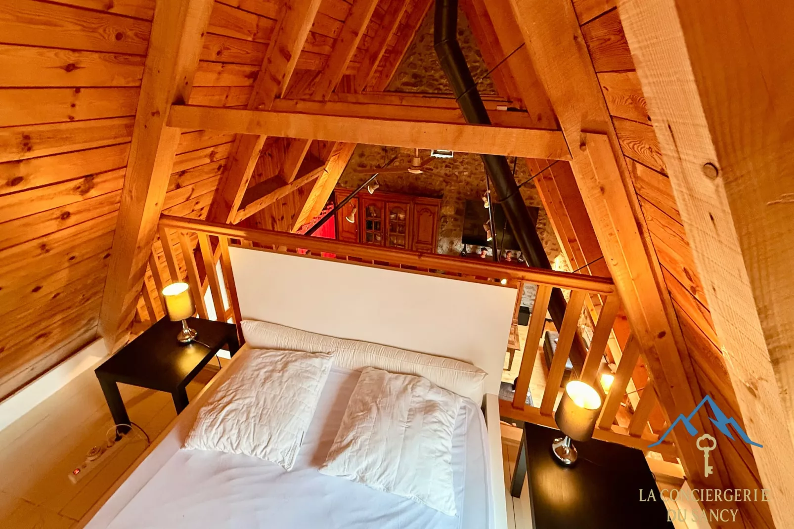 La Grange BOREL 12 pers Murat Le Quaire - Chambre