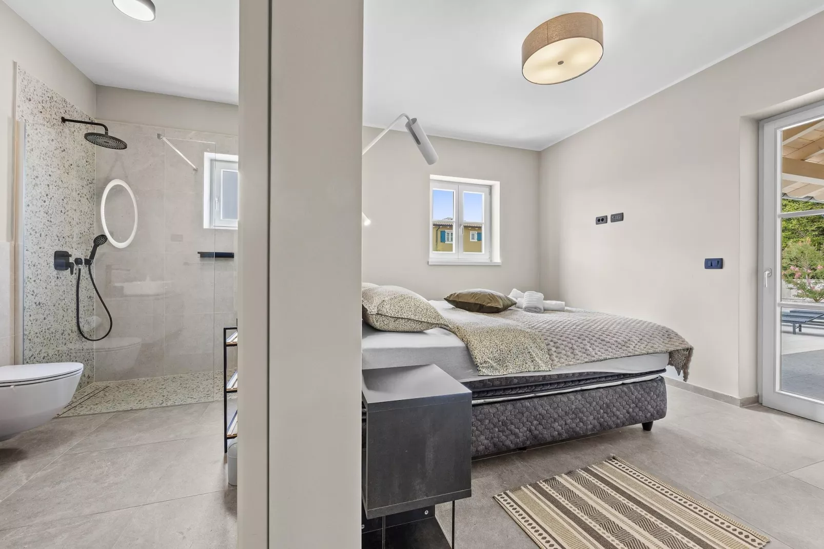 Villa Lunistra-Schlafzimmer