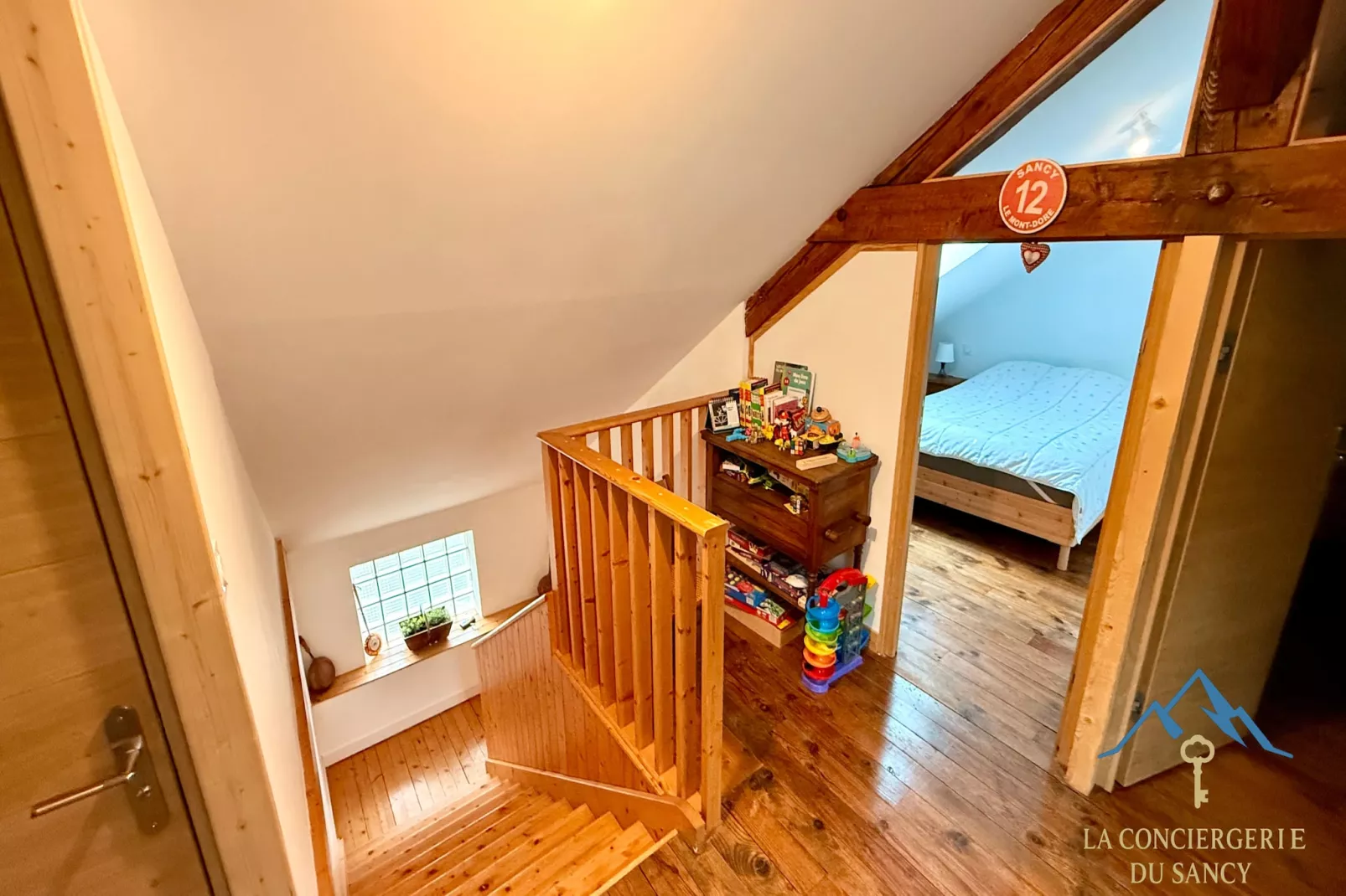 Le Mont Dole Duplex 11 pers - Chambre