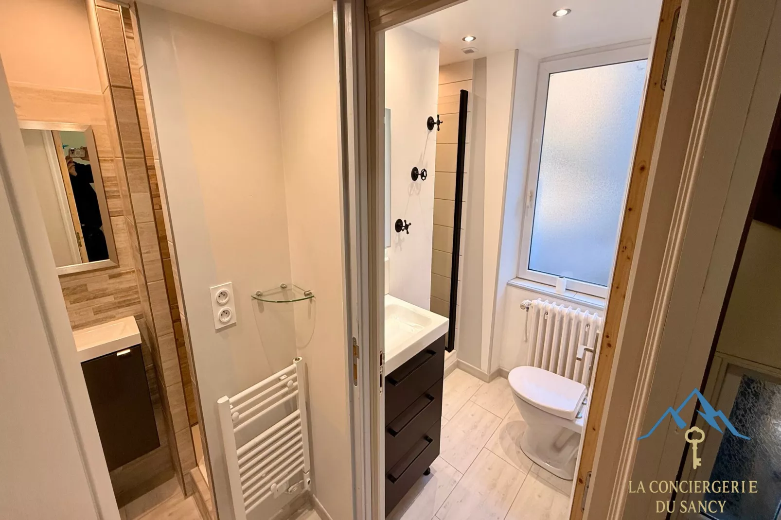 Les Soldanelles Le Mont Dore 12 pers - Badezimmer