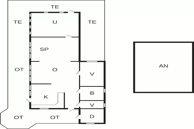 4 Personen Ferienhaus in SÖDERKÖPING-Grundriss