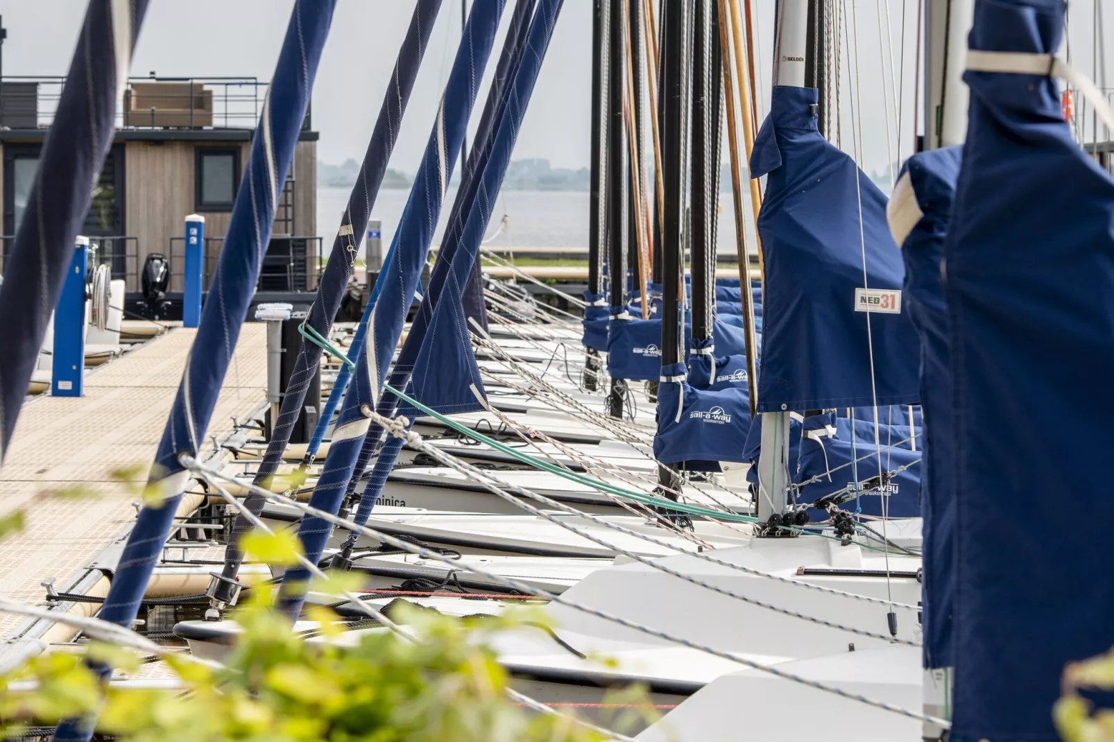 RiggelBrug Sneekermeer-Gebiete Sommer 1 km