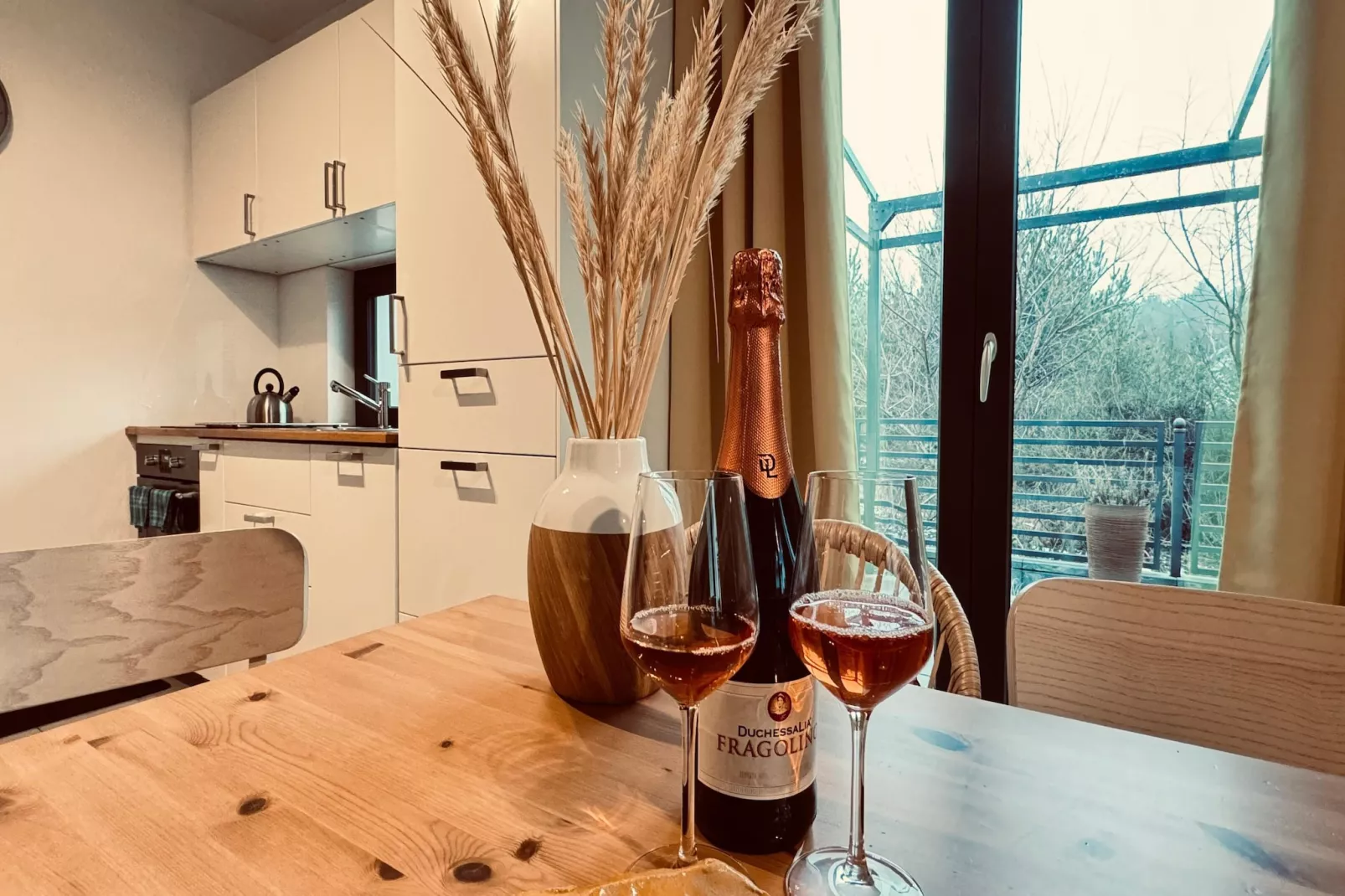 Dom wakacyjny Wilcza 12a dla 3 osób-Wohnzimmer