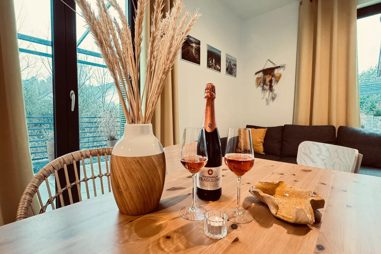 Dom wakacyjny Wilcza 12a dla 5 osób-Wohnzimmer