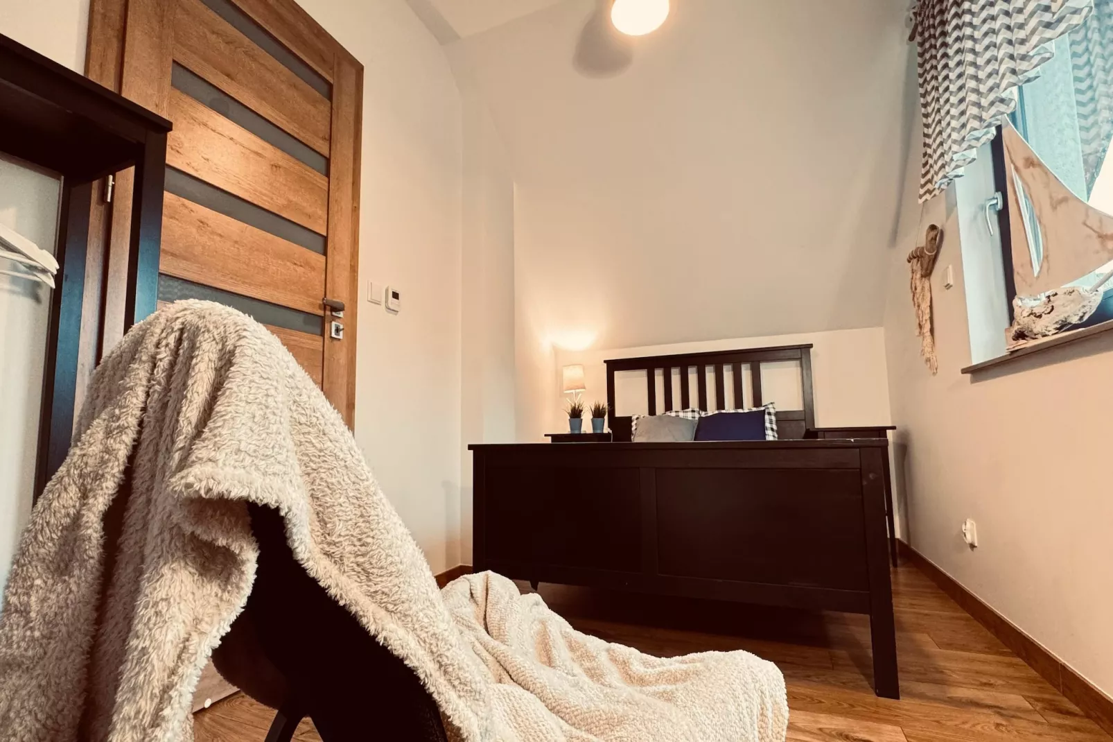 Dom wakacyjny Wilcza 12a dla 2 osób-Wohnzimmer