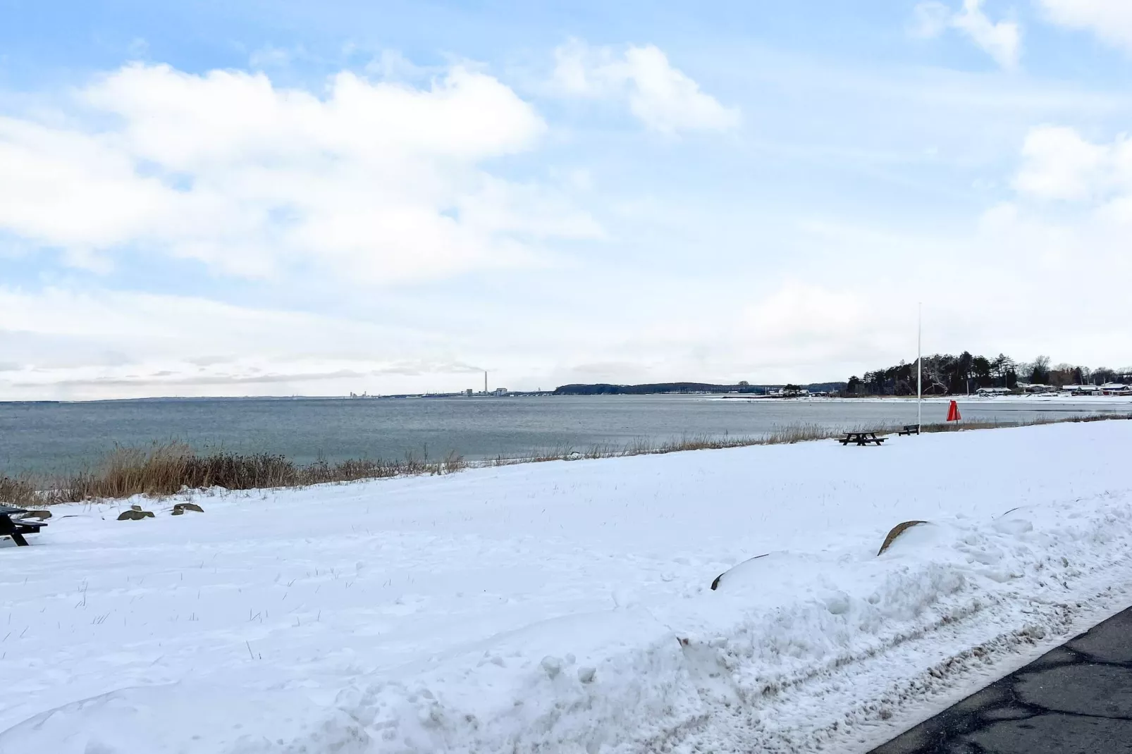 4 Sterne Ferienhaus in Rønde-Wasserblick