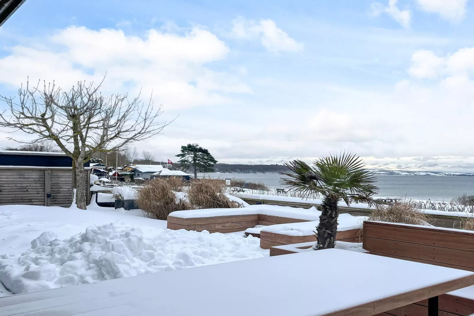 4 Sterne Ferienhaus in Rønde-Wasserblick