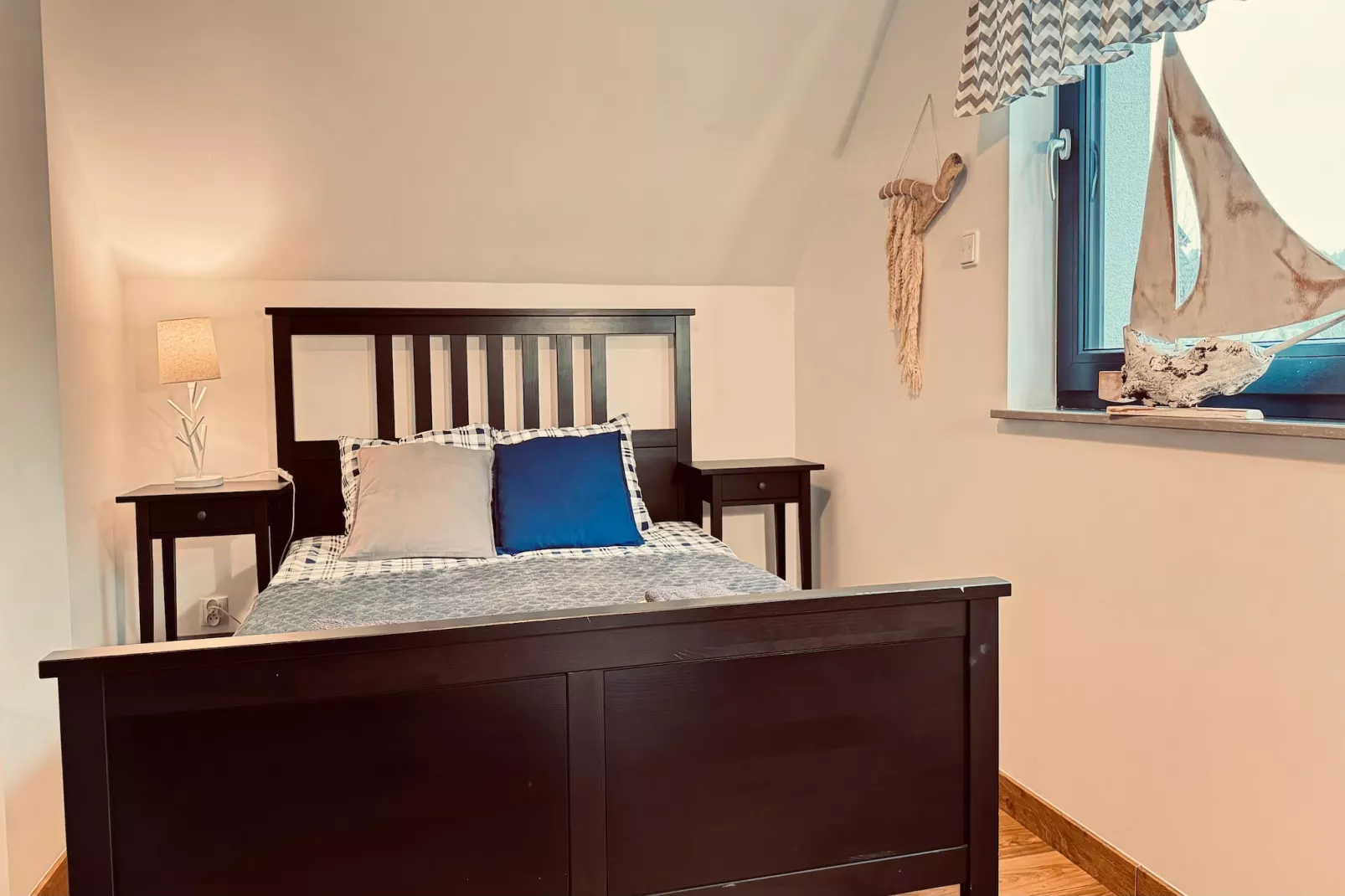 Dom wakacyjny Wilcza 12a dla 3 osób-Schlafzimmer