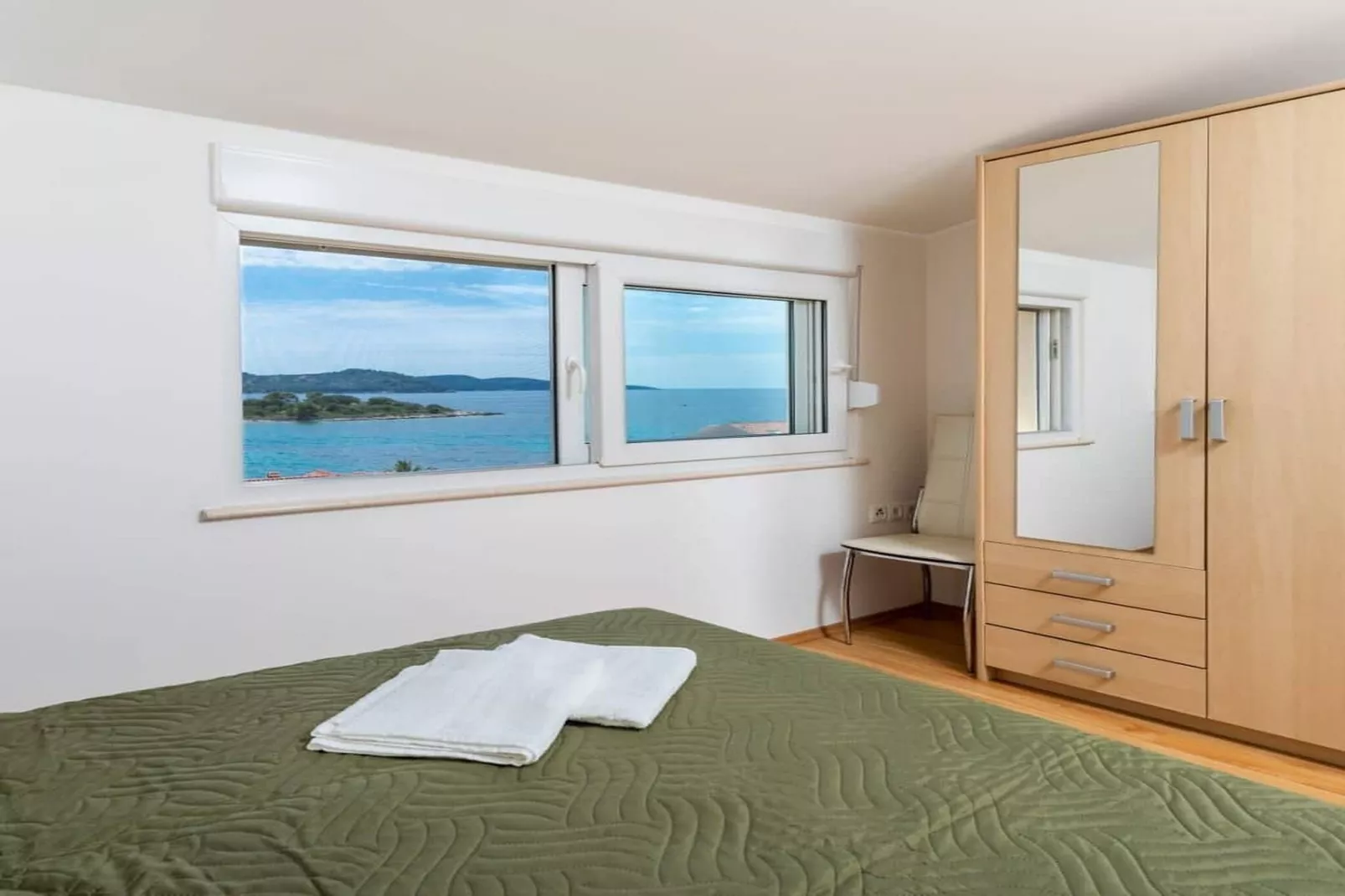 Apartments Fran-Two Bedroom Apartment with Balcony and Sea View ( Fran 2 )-View