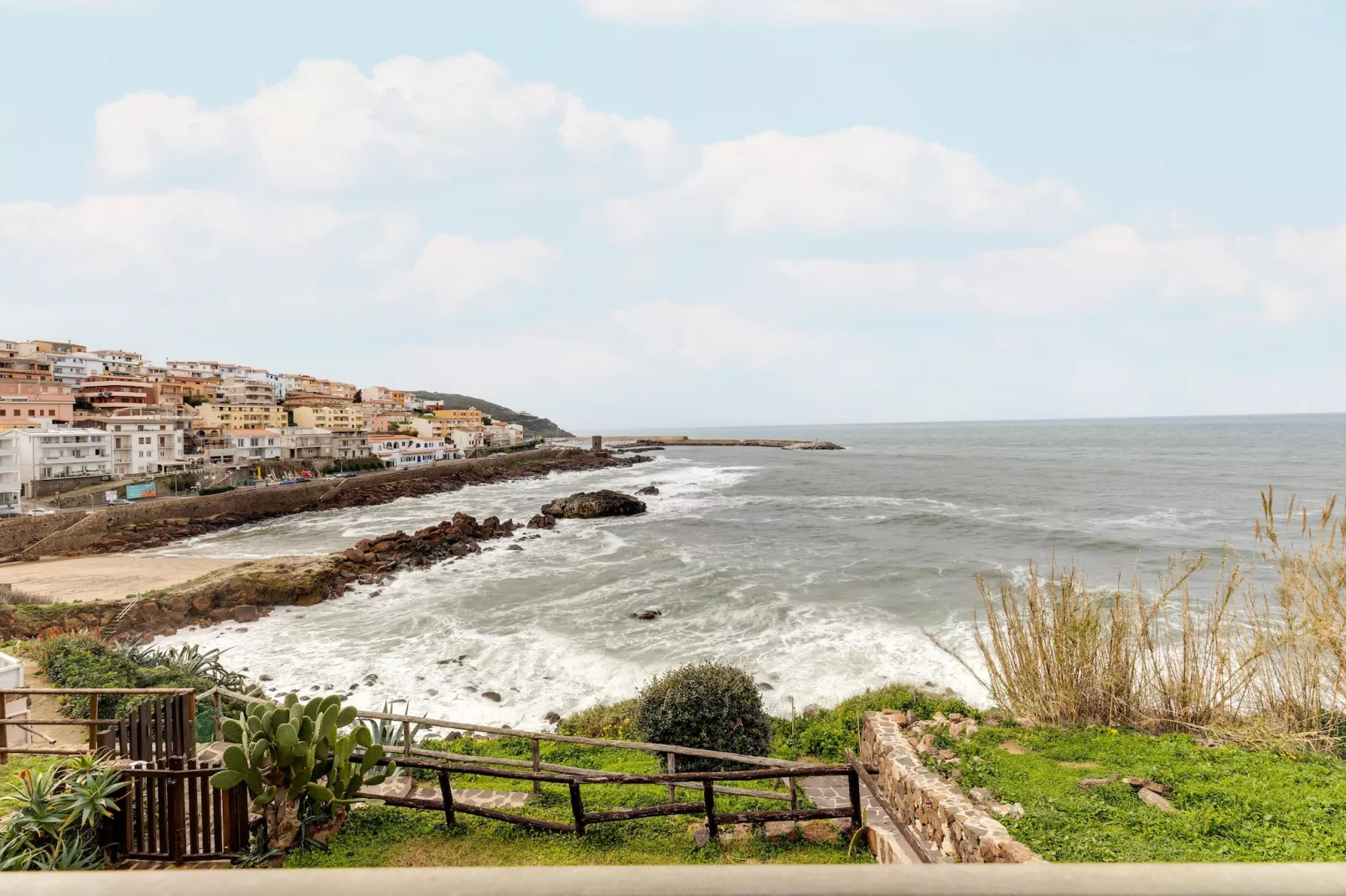 CASA MARINA FRONTE MARE-View in summer