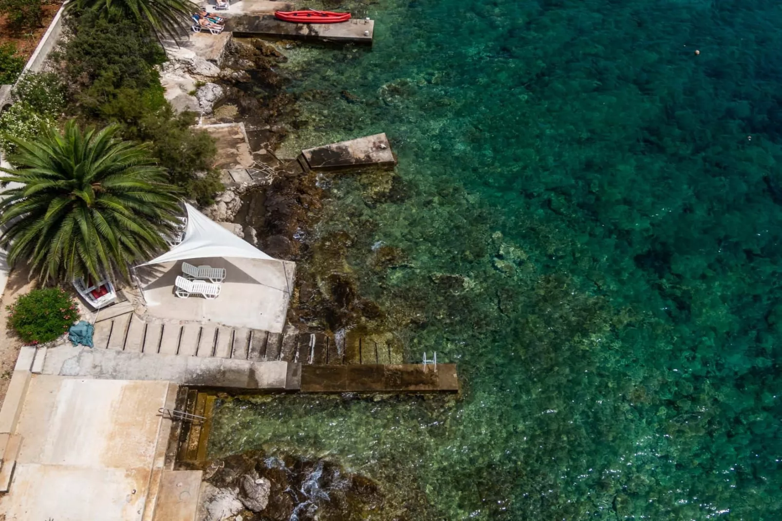 Apartments Fran-Two Bedroom Apartment with Balcony and Sea View ( Fran 2 )-View