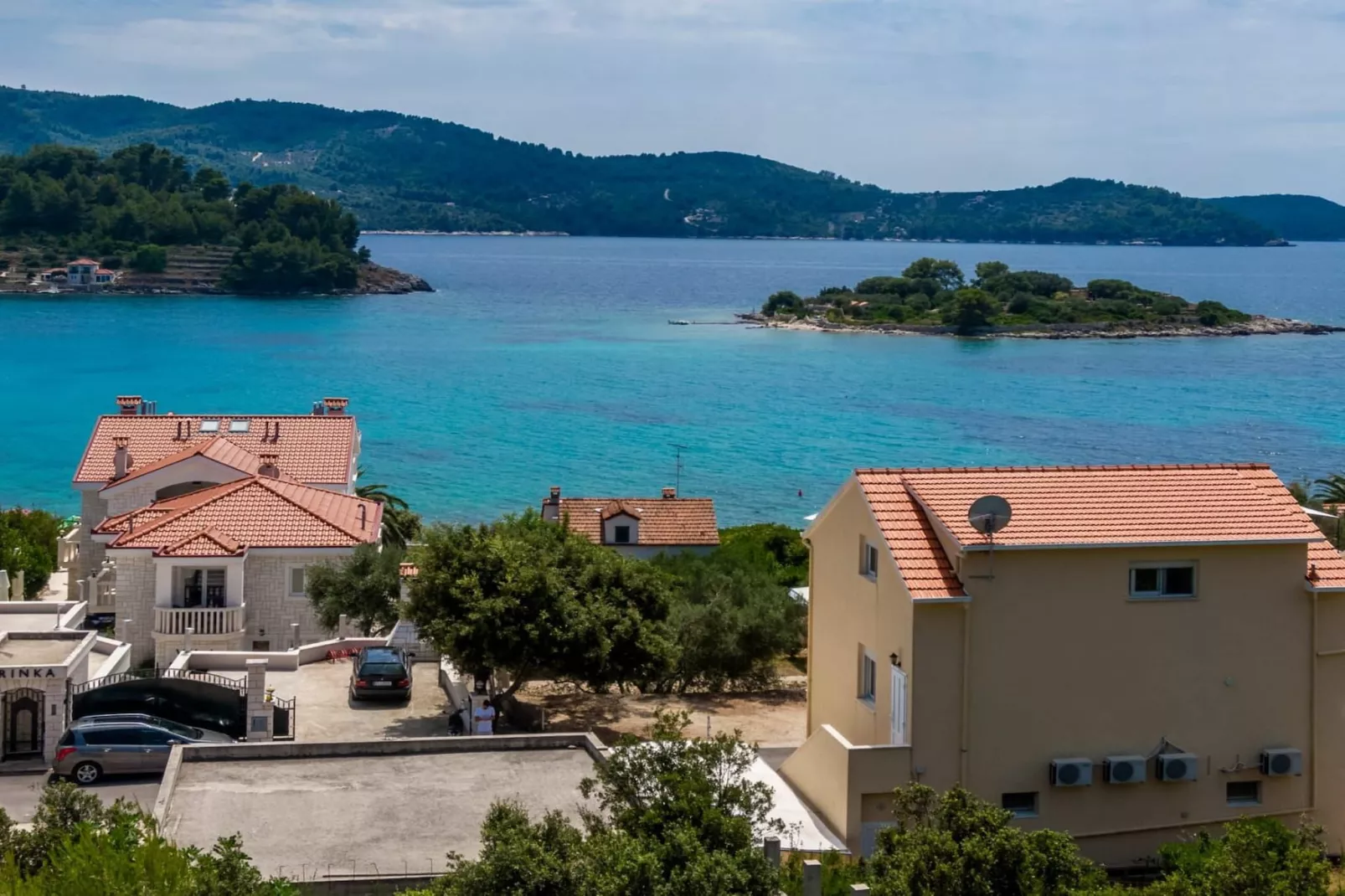 Apartments Fran-One Bedroom Apartment with Terrace and Sea View ( Fran 1 )-Im Freien