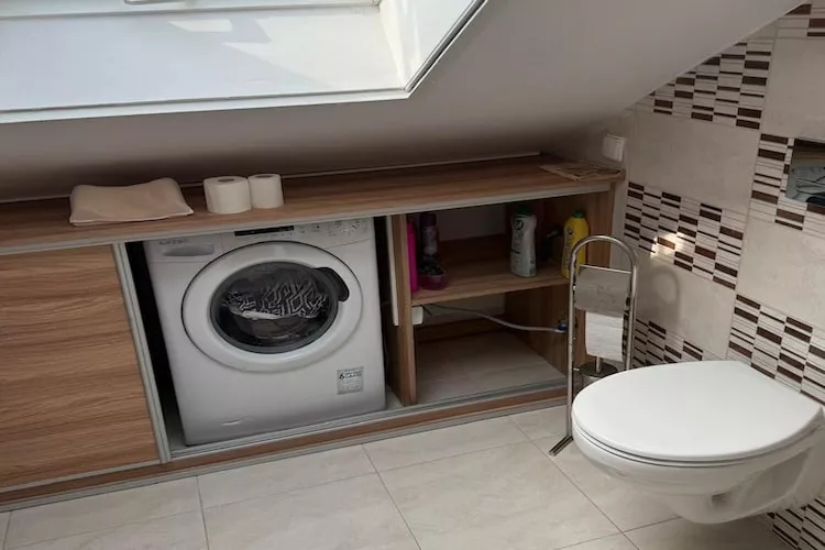 	Dom wakacyjny dla 6 osób w Dębinie-Badezimmer