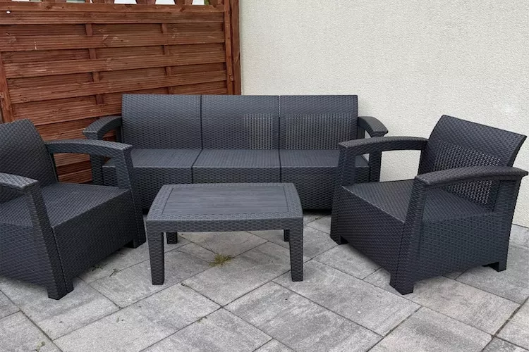 Dom wakacyjny dla 4 osób w Dębinie-Terrasse/Balkon